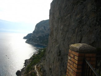Insula Capri - vedere din Gradinile lui Augustus