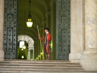 Garzile elvetiene de la Vatican
