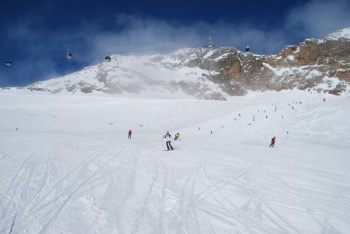 La schi in Solden