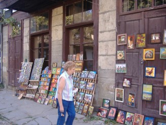 Satul Bozhentsi-magazin de suveniruri