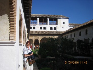 Palat, flori si panorama- Granada