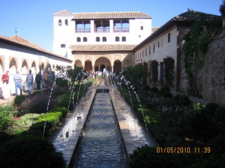 Palat, flori si panorama- Granada