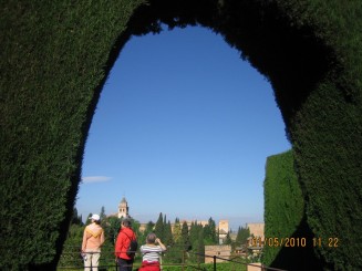 Palat, flori si panorama- Granada