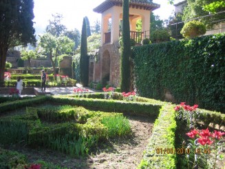 Palat, flori si panorama- Granada