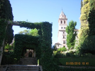 Palat, flori si panorama- Granada