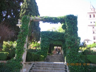 Palat, flori si panorama- Granada