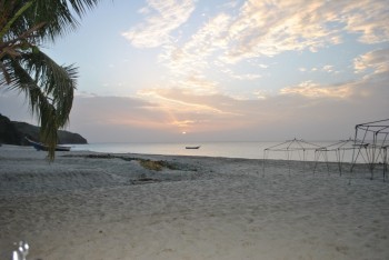apus de soare in insula Margarita