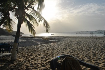 apus de soare in insula Margarita