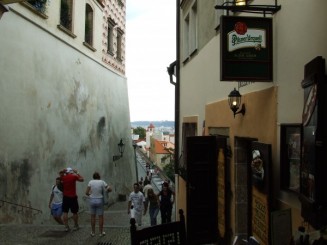 La vale prin Mala Strana