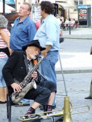 Batranul din Piata Veche