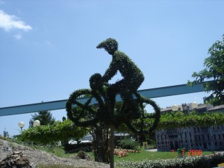 Biciclist ecologic