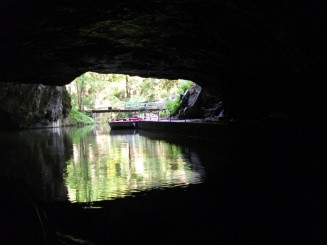 Pestera Punkevni-cu barca prin pestera
