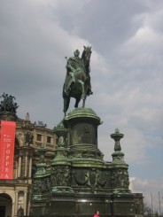 Reiterstandbild Konig Johann