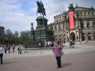 Reiterstandbild Konig Johann