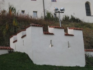 Fussen: zidul de aparare al castelului