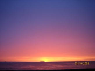 Apus de soare la Marea Tireniana