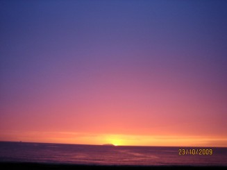 Apus de soare la Marea Tireniana