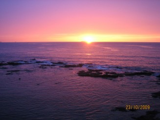 Apus de soare la Marea Tireniana