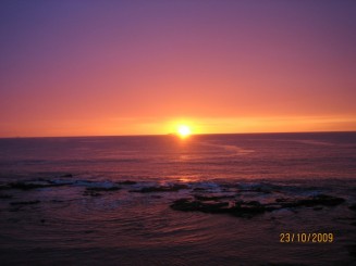 Apus de soare la Marea Tireniana