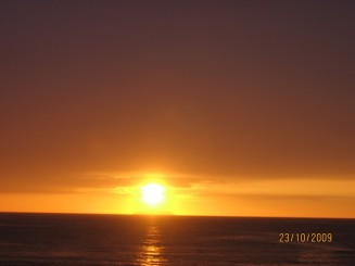 Apus de soare la Marea Tireniana