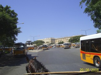 La Valletta, Malta - Grand Hotel Excelsior, şi  ,,City Sightseeing Tour''cu trăsură