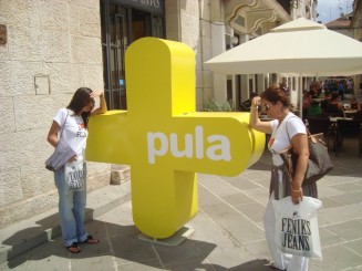 Pula - Cu vestigiile romane