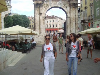 Pula - Cu vestigiile romane