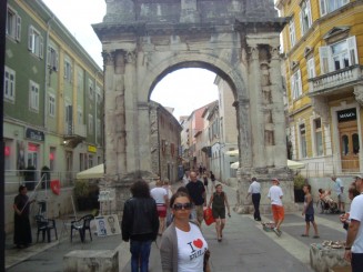 Pula - Cu vestigiile romane