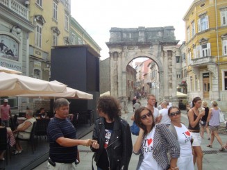 Pula - Cu vestigiile romane