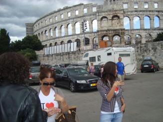 Pula - Cu vestigiile romane