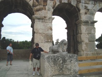 Pula - Cu vestigiile romane