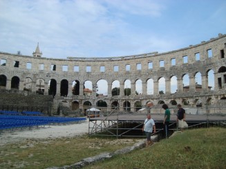 Pula - Cu vestigiile romane