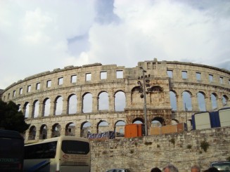 Pula - Cu vestigiile romane