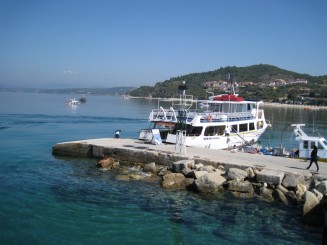 Grecia, Halkidiki: Portul Ouranopolis