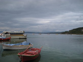 Grecia, Halkidiki: Portul Ouranopolis