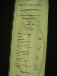 Salzburg: casa in care s-a nascut Mozart