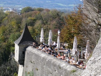 Austria, Salzburg: vedere de la Fortareata Hohensalzburg