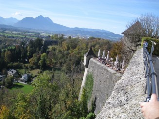 Austria, Salzburg: vedere de la Fortareata Hohensalzburg