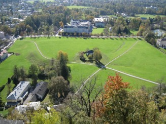 Austria, Salzburg: vedere de la Fortareata Hohensalzburg
