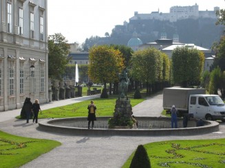Austria, Salzburg: Gradinile Mirabell