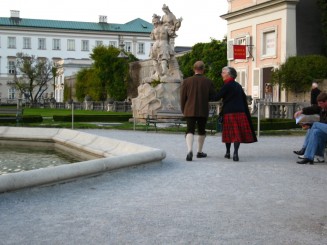 Austria, Salzburg: Gradinile Mirabell