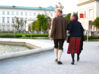 Austria, Salzburg: Gradinile Mirabell