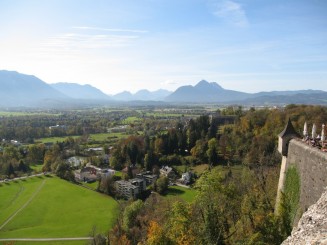 Austria, Salzburg: vedere de la Fortareata Hohensalzburg