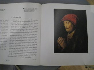 Salzburg: originalul acestei picturi se poate admira la Palatul Residenz (Rembrand, Batrana rugandu-se)