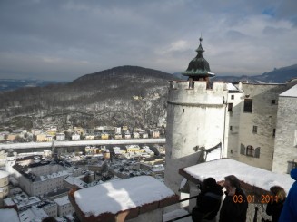 Salzburg - Fortăreaţa Hohensalzburg,