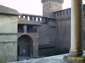 Milano - Castelul Sforzesco şi Pinacoteca sa