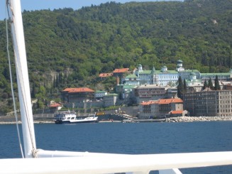 Grecia, Muntele Athos: Manastirea ruseasca Sf. Pantelimon