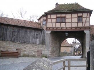 Rothenburg  ob der Tauber, un alt oras pe Drumul Romantic al Germaniei
