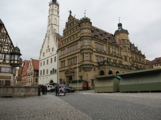 Germania, Rothenburg ob der Tauber: Primaria in Piata Centrala