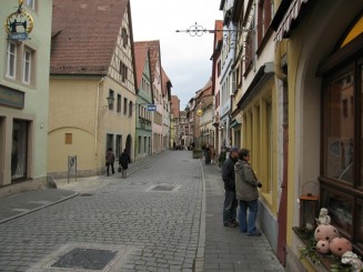 Rothenburg  ob der Tauber, un alt oras pe Drumul Romantic al Germaniei
